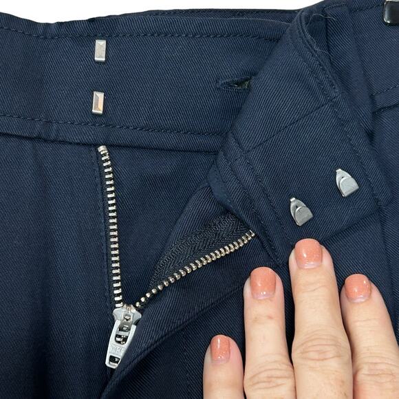 Everlane Tencel Way High Tapered Buttersmooth Navy Blue Pant 16 - Picture 7 of 11